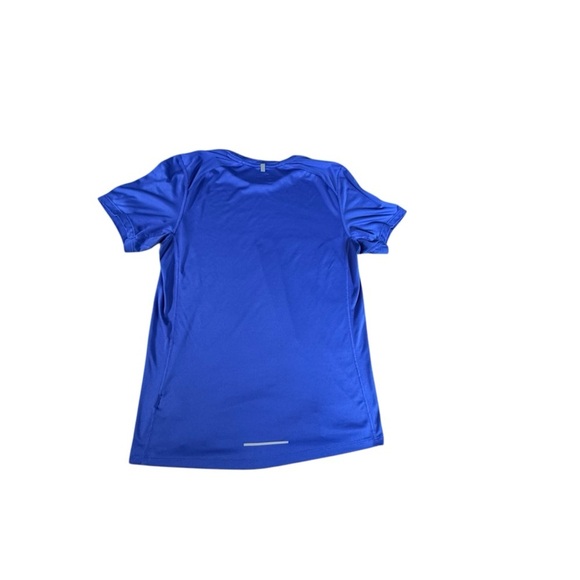 Nike DRI-FIT Miler T-Shirt Men S Blue Purple Running Reflective Crew Neck 872021 - Picture 9 of 11